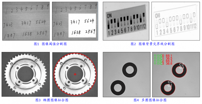 XAVIS工件图像分割拟合案例
